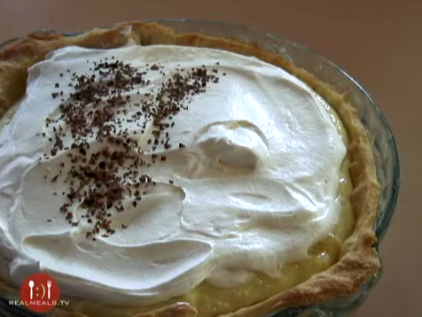 Lemon Sour Cream Pie